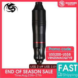 Один шт татуировки Ротари ручка Гибридный постоянный Макияж татуировки сильный и тихий Двигатель питания