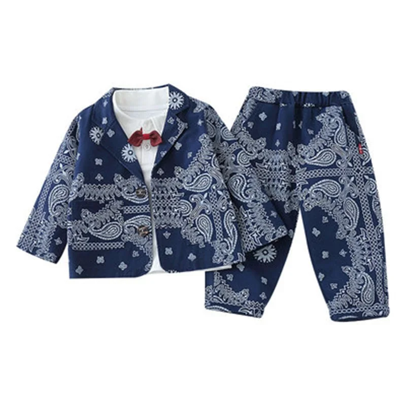 

Boys' autumn suits, children's clothes, spring and autumn suits, three-piece suits, handsome and fashionable suits