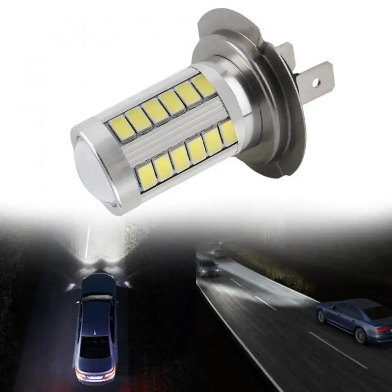 1 шт. H7 супер яркий белый 5630 33SMD светодиодный Авто автомобильная противотуманная