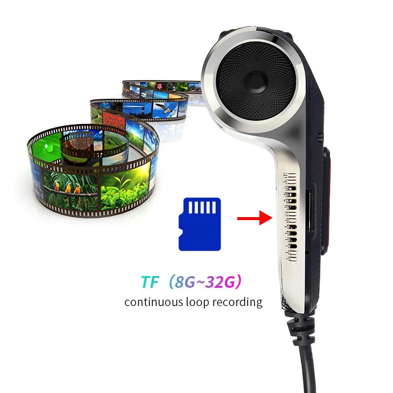 1080P HD Автомобильный видеорегистратор камера Android USB Автомобильный цифровой видеорегистратор видеокамера скрытое ночное видение видеорегистратор 170 ° широкоугольный регистратор