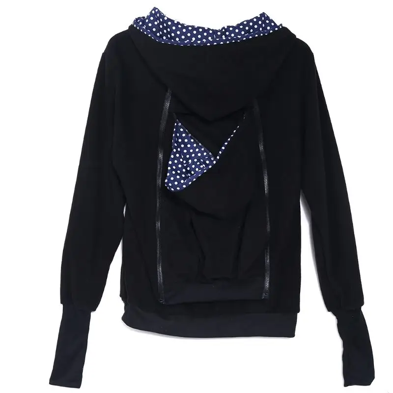 Толстовка для беременных Женская кенгуру с капюшоном родителей и детей на осень