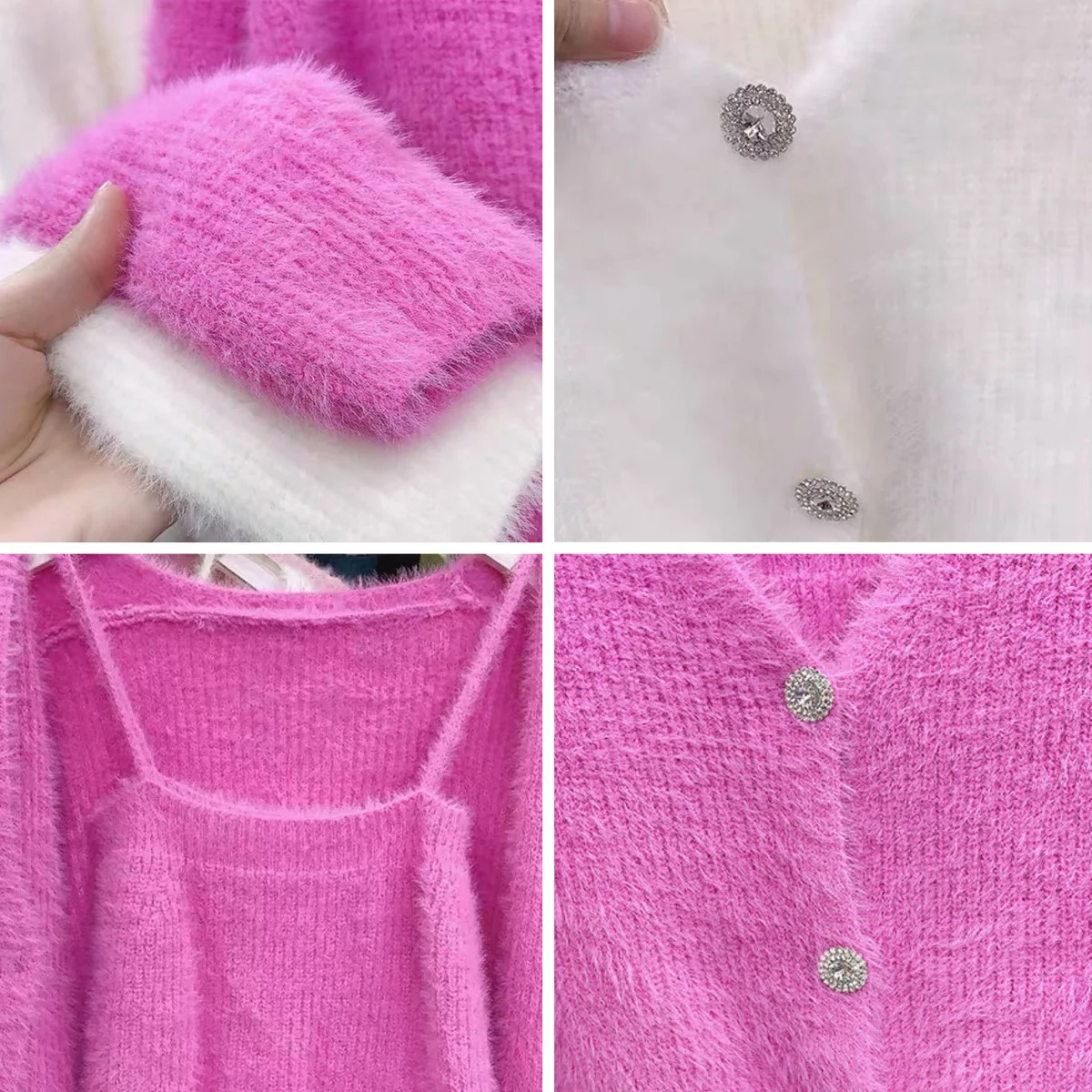 Кардиган женский облегающий однотонный верхняя одежда для студенток Милая