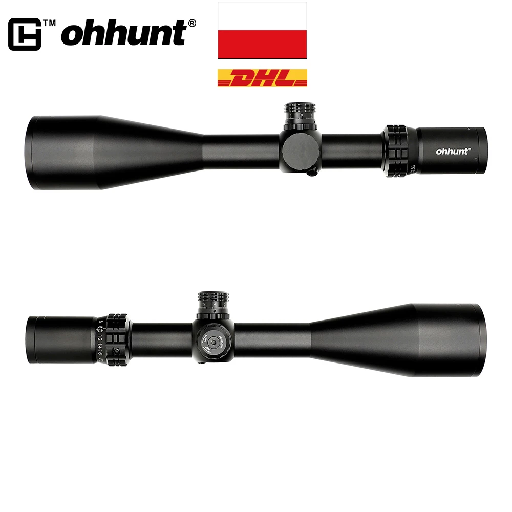 Корабль из Польши ohhunt тонкий край 6 36X56 SF охотничьи скопы Mil Dot стекло рептилии