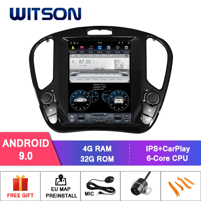 

WITSON Android 9.0 TESLA FOR INFINITI ESQ 2014-2019 4GB 32GB GPS NAVIGATION AUTO STEREOVERTICAL SCREEN