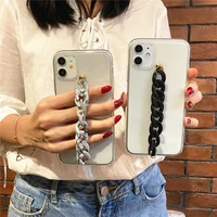 3d marble bracelet transparent soft phone case for iphone 12 mini x xr xs 11 pro max 6s 7 8 plus 6 se silicone cover