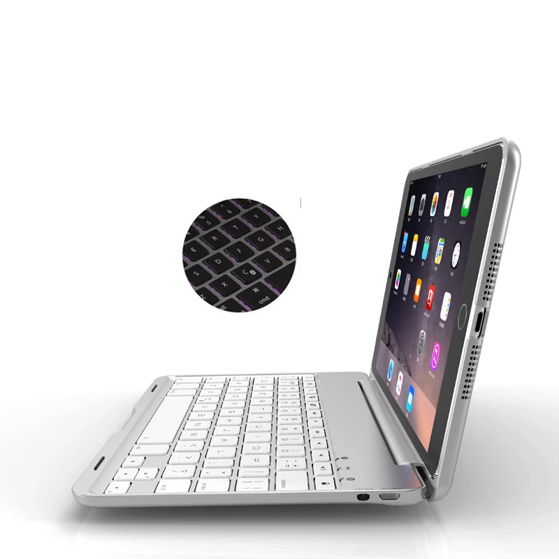 Беспроводная алюминиевая клавиатура Bluetooth 5 1 для iPad mini 4/5 металлический жесткий