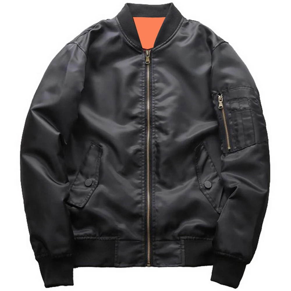 black 1 MoneRffi, мужские Модные теплые куртки, двухсторонняя одежда, куртка-бомбер, весенняя куртка, пальто для мужчин s, принт с буквами, эластичная верхняя одежда размера плюс 4xl - Цвет: black 1