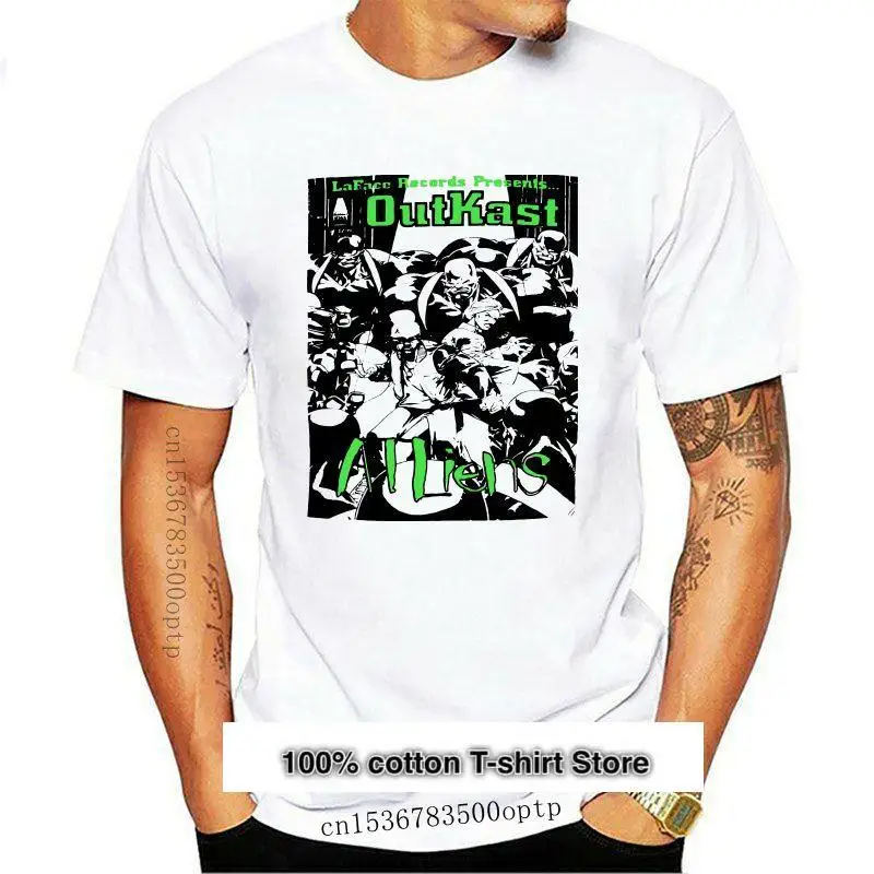 

Camiseta Outkast ATLiens LaFace отчеты промо-Рэп Винтаж 90-х хип-хоп, 1996