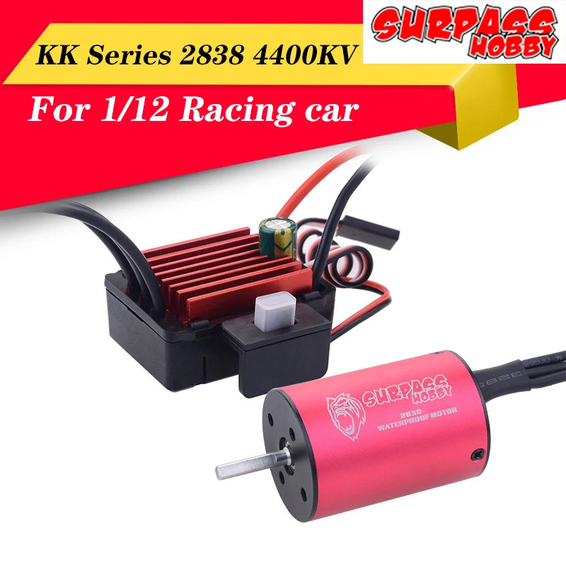 Высококачественный комбинированный бесщеточный двигатель SURPASS HOBBY 2838 4400KV 2S 3S без