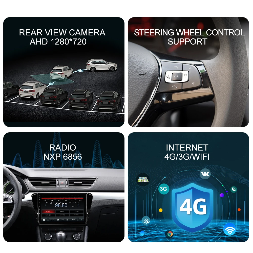 ISUDAR V57S Android Авторадио для Skoda Superb 3 2016-Автомагнитола с экраном GPS стереосистема CANBUS