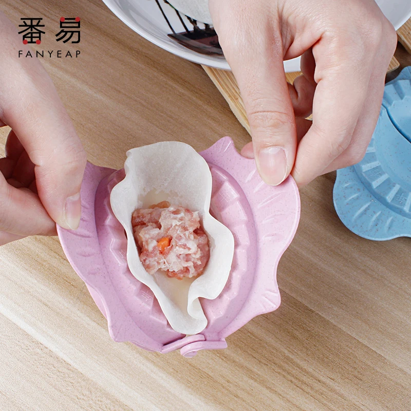 

Dumpling Maker Mould Household Dumplings Useful Product Kitchen Creative Bag Dumplings Flower Type Dumplings Tool