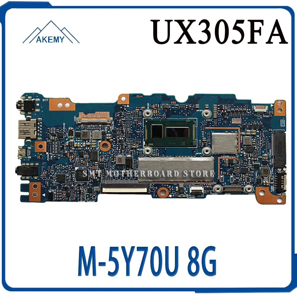 

UX305FA материнская плата M-5Y70U процессор 8 g память для For Asus UX305F U305F UX305 Материнская плата ноутбука UX305FA материнская плата UX305FA