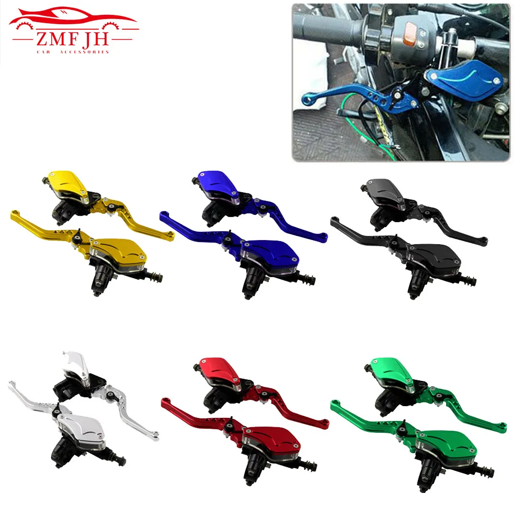 

Universal lever Adjustable Handle Hydraulic clutch Brake Pump Master Cylinder Motorcycle Racing For HONDA Yamaha Kawasaki Brake