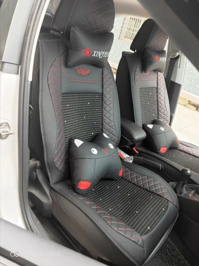 Ynooh чехлы для сидений автомобиля для hyundai getz accent 2008 santa fe tucson elantra creta veloster grand i10 ioniq i10 один автомобильный протектор