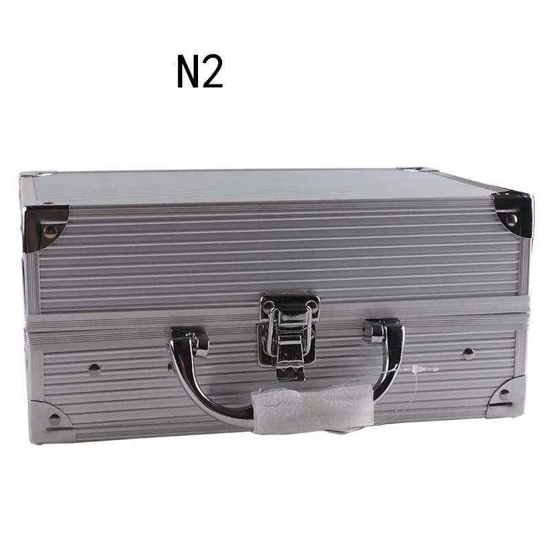 Набор для макияжа MISS ROSE профессиональная алюминиевая коробка с тенями век румян