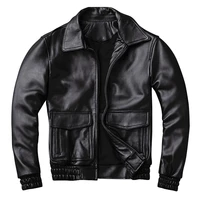 air force automotive genuine leather jacket coats for men new zealand sheepskin leather jackets flight mens suit coats 4xl 5xl