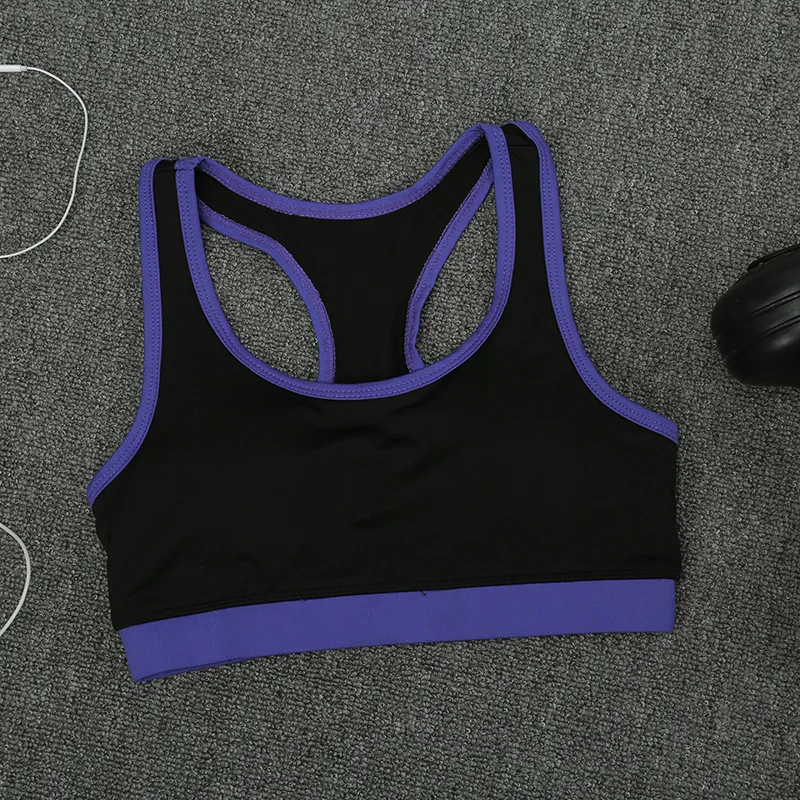 CB455 blue bra Seperate Pad 3pcs Yoga Set Women's Running Fitness Jacket Sports Bra Wear Clothing Women Training Set Sport Pant Suit Tracksuit - Цвет: CB455 blue bra