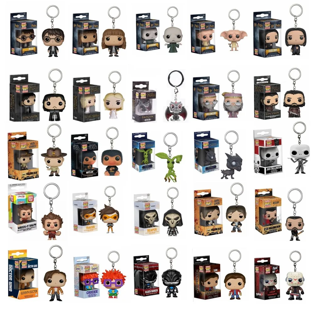 Funko Pop брелок экшн игрушка фигурки Игра престолов Харри Поттер эрмион Карманный