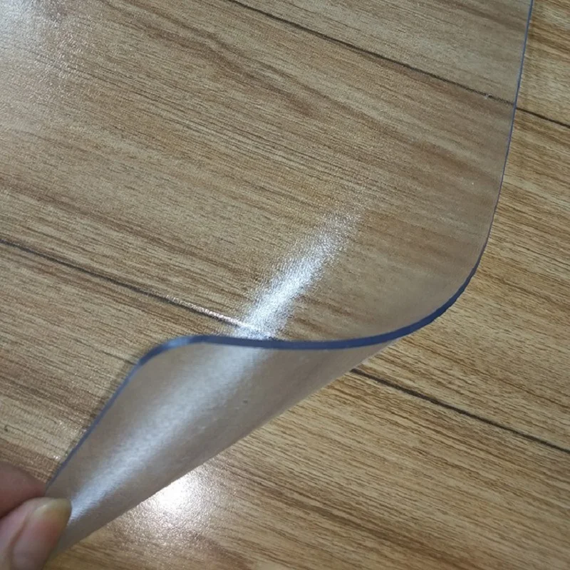 

Transparent matte floor mat Wooden floor protector wear-resistant waterproof non-slip PVC carpet customize Noise reduction rug