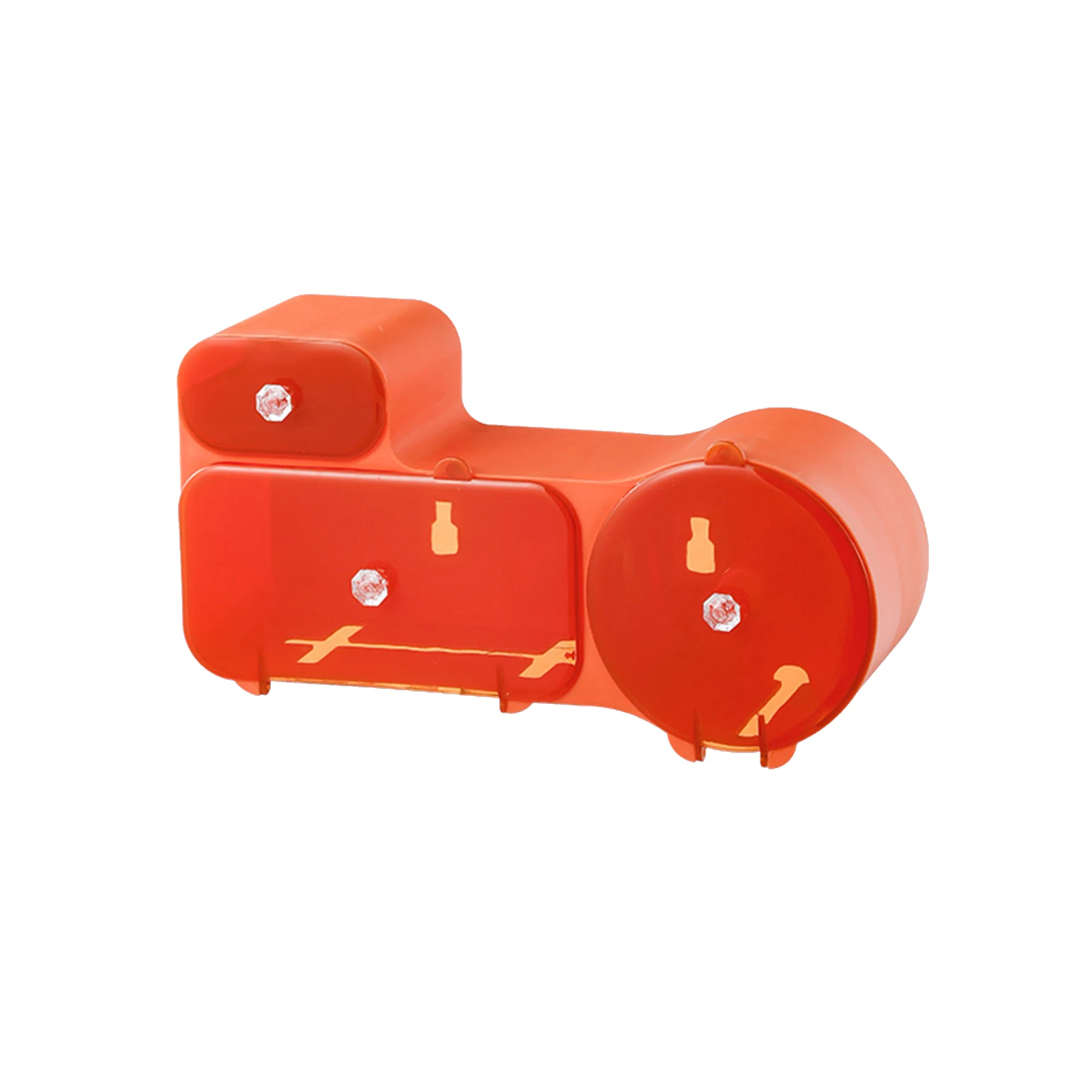 

Waterproof Home Bathroom Toilet Paper Holder Easy Install Multifunctional Solid Hair Rope Self Adhesive Office Wall Mounted