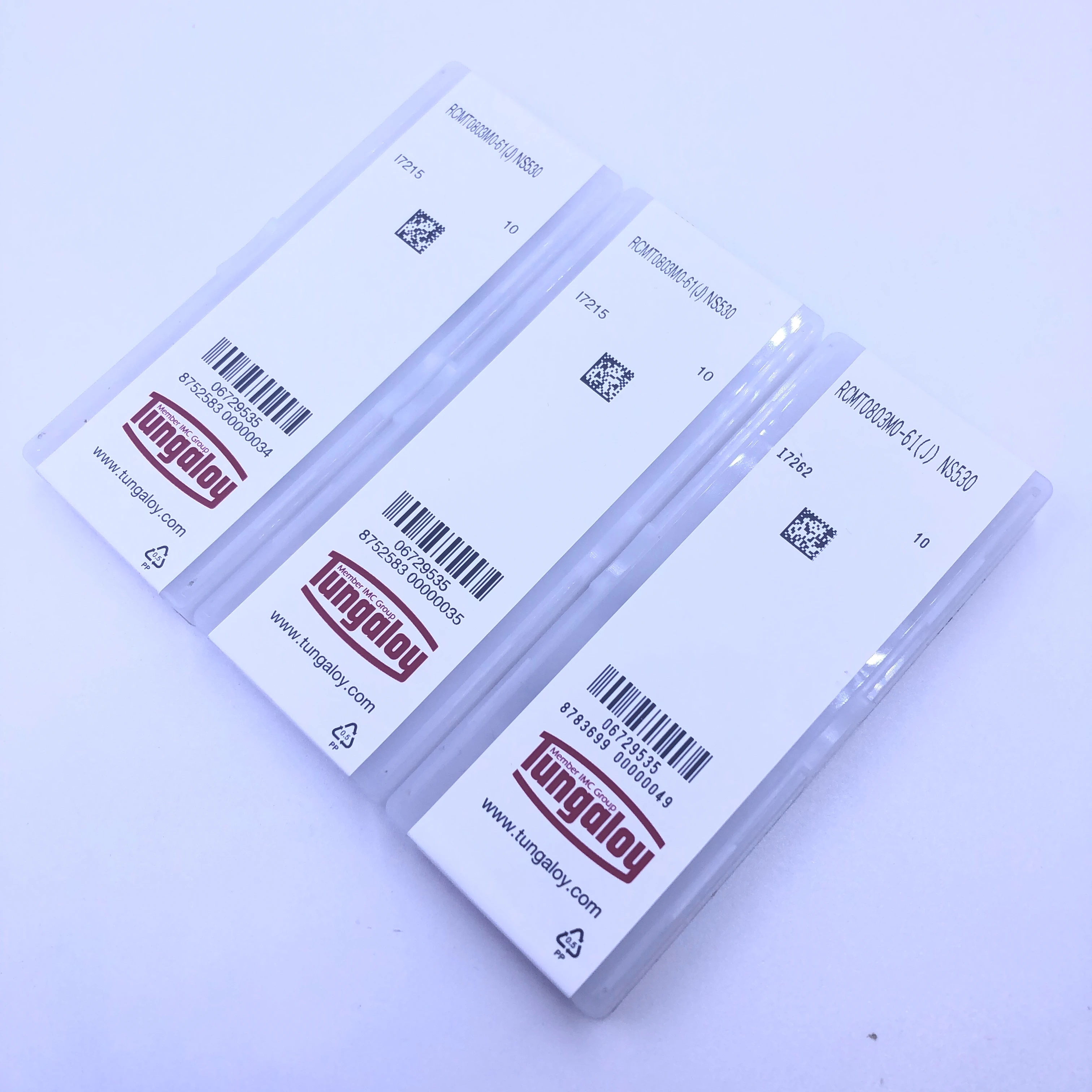 RCMT0803M0-61 NS530 оригинальные карбидные вставки Tungaloy фрезерные токарные инструменты 10