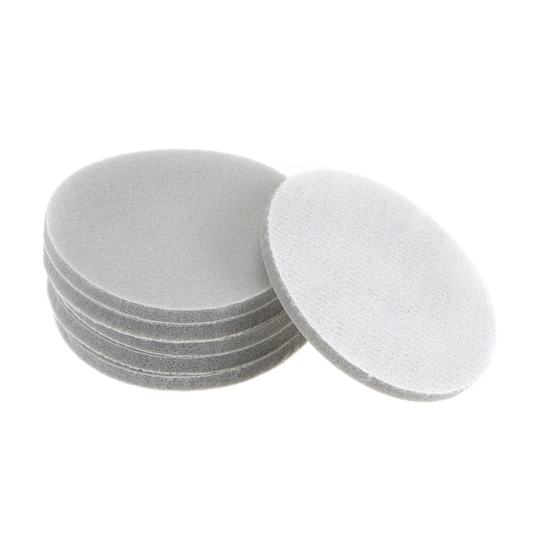 

uxcell 3-Inch Sanding Sponge Hook and Loop Semi-Brittle Corundum 3000 Grit for polishing furniture wood metal etc.6Pcs