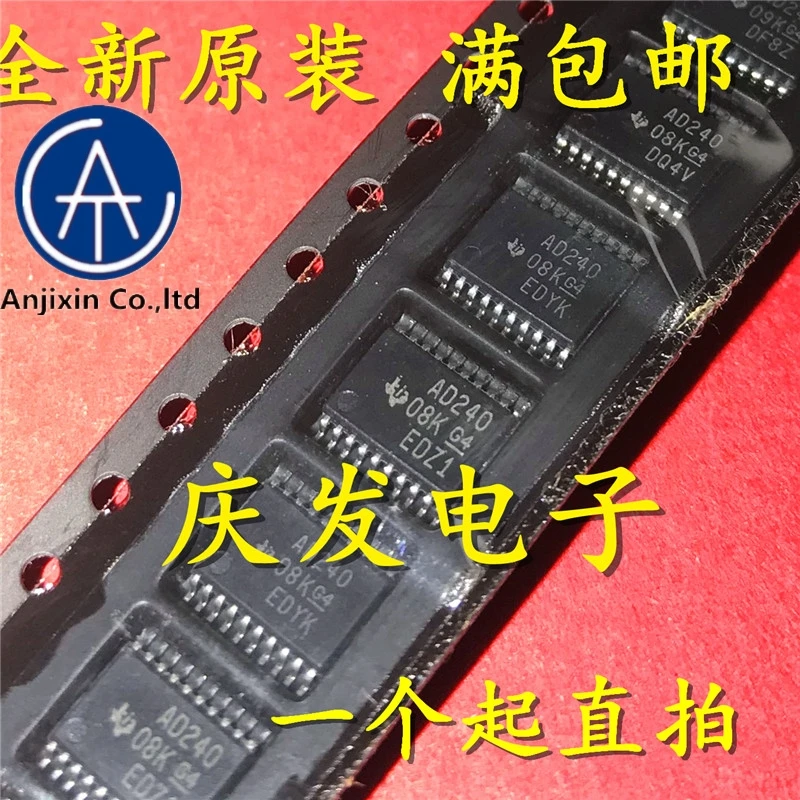 

10pcs real orginal new in stock SN74ACT240PWR AD240 TSSOP-20