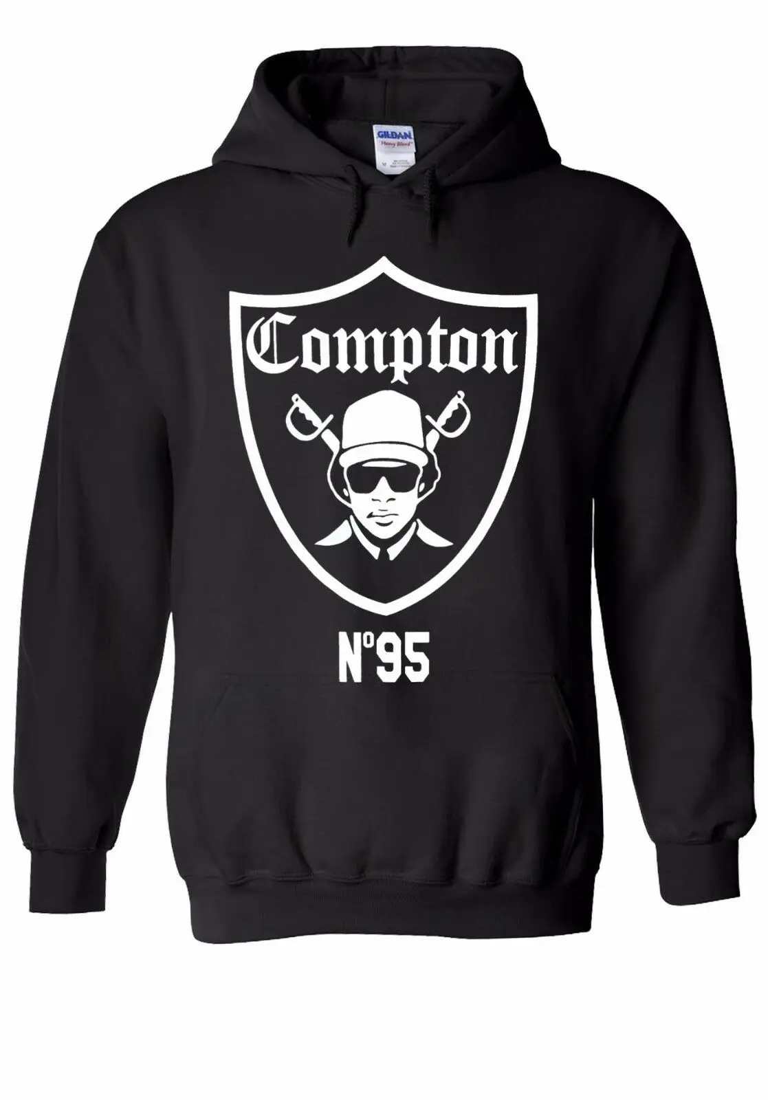 Eazy E Compton Raiders Мужская Женская толстовка унисекс Толстовка 181818e зимнее летнее