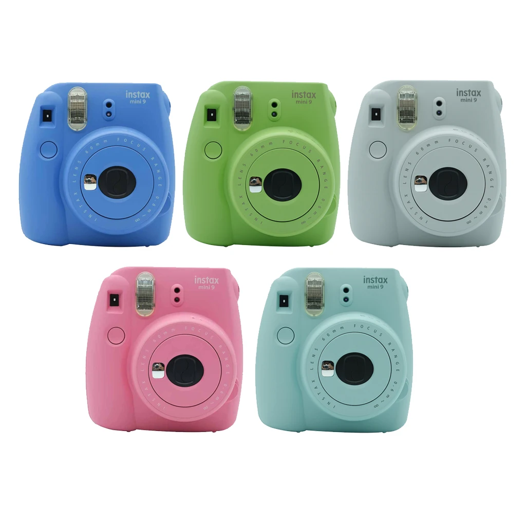 Новогодний подарок, 5 цветов, Fujifilm INSTAX Mini 9, фотокамера моментальной печати+ 20, 50 листов, пленка Fujifilm Instax Mini 8 9