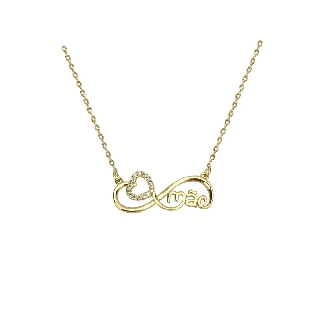 Новое ожерелье цвета шампанского с бантом кубический цирконий ювелирное изделие