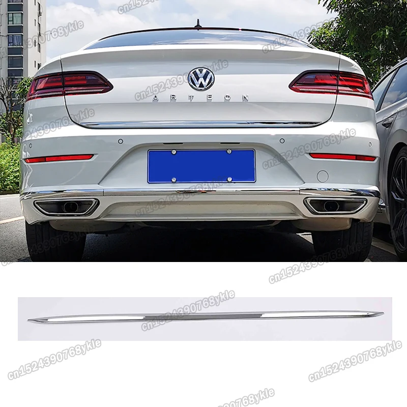 shiny silver mirror surface car taildoor edge trims for volkswagen arteon 2017 2018 2019 2020 2021 2022 vw r line accessories | Автомобили