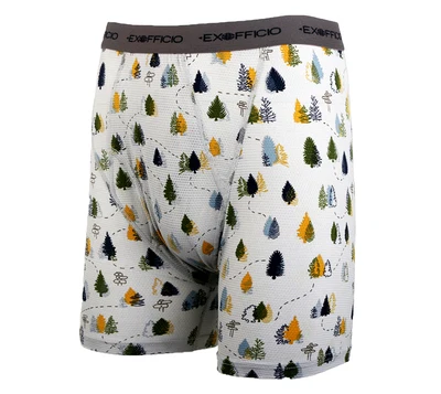 Новинка 2019 Exofficio нижнее белье для мужчин спортивная сетка с принтом 6 дюймов