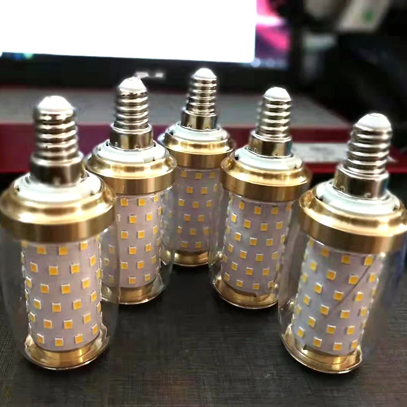 The New LED Bulb High Brightening Candle Corn E14 E27 Small Fat Style 13W Rocket light | Лампы и освещение