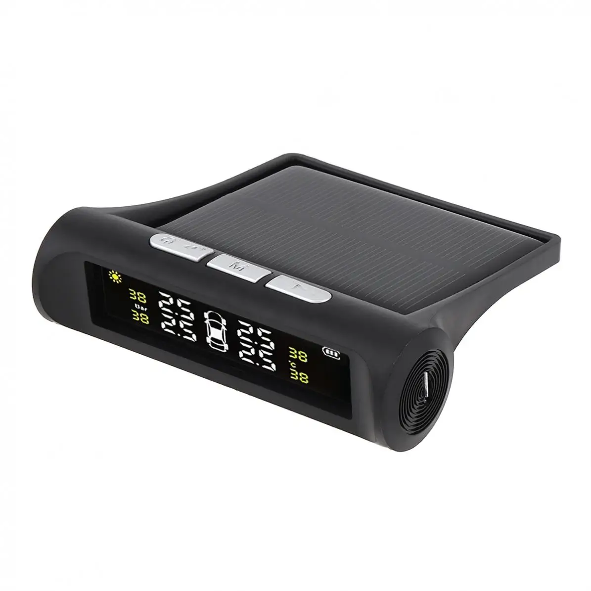 Солнечная энергия TPMS автомобильная система контроля давления в шинах Система