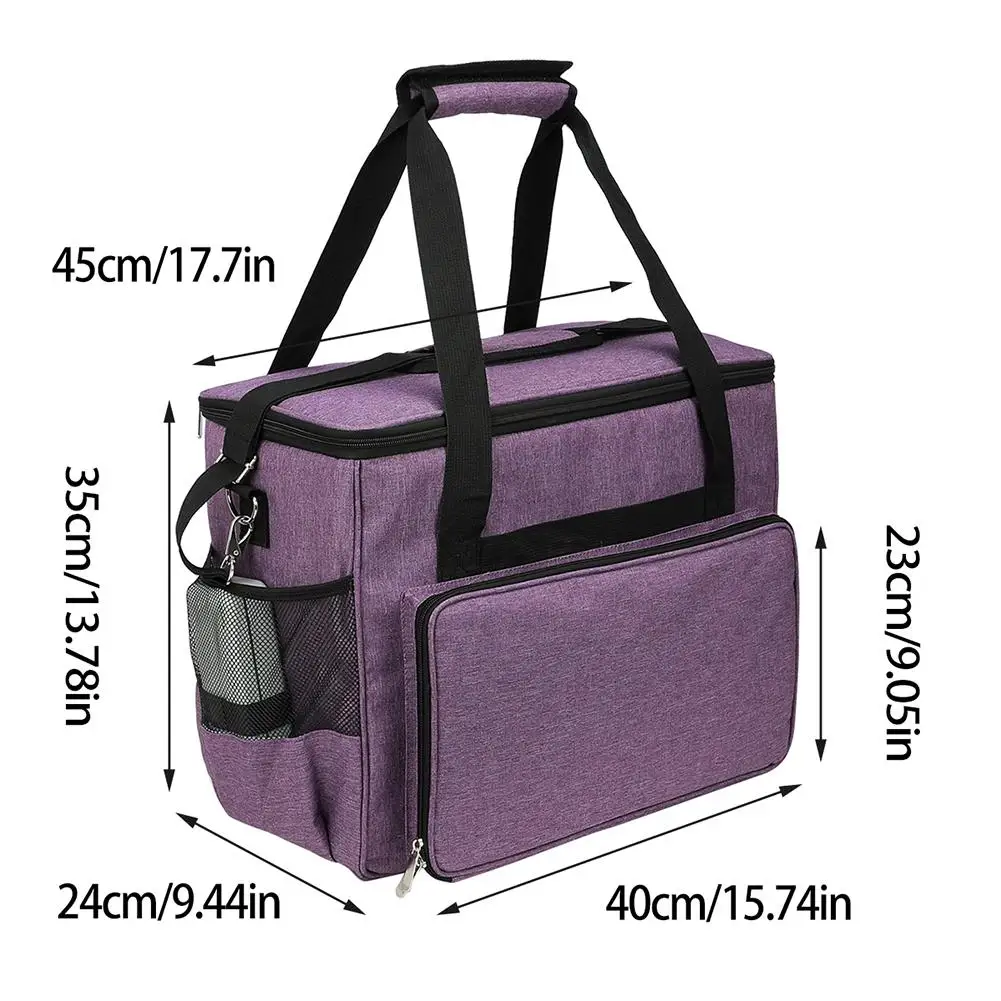 

Sewing Machine Storage Bag Waterproof Tote Bag Portable Zipper Bag For Most Standard Sewing Machines Accessories Sewing Storage