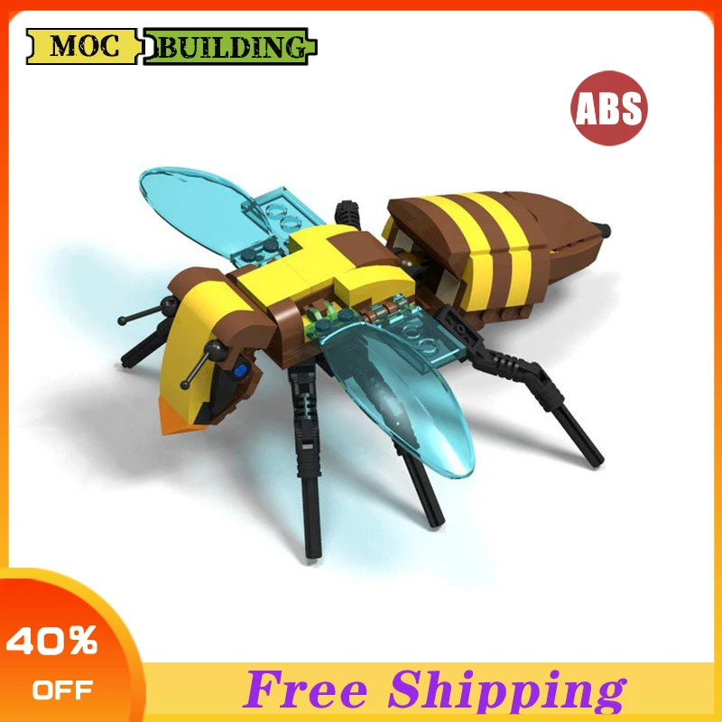 

147 шт., Детский конструктор «пчела»