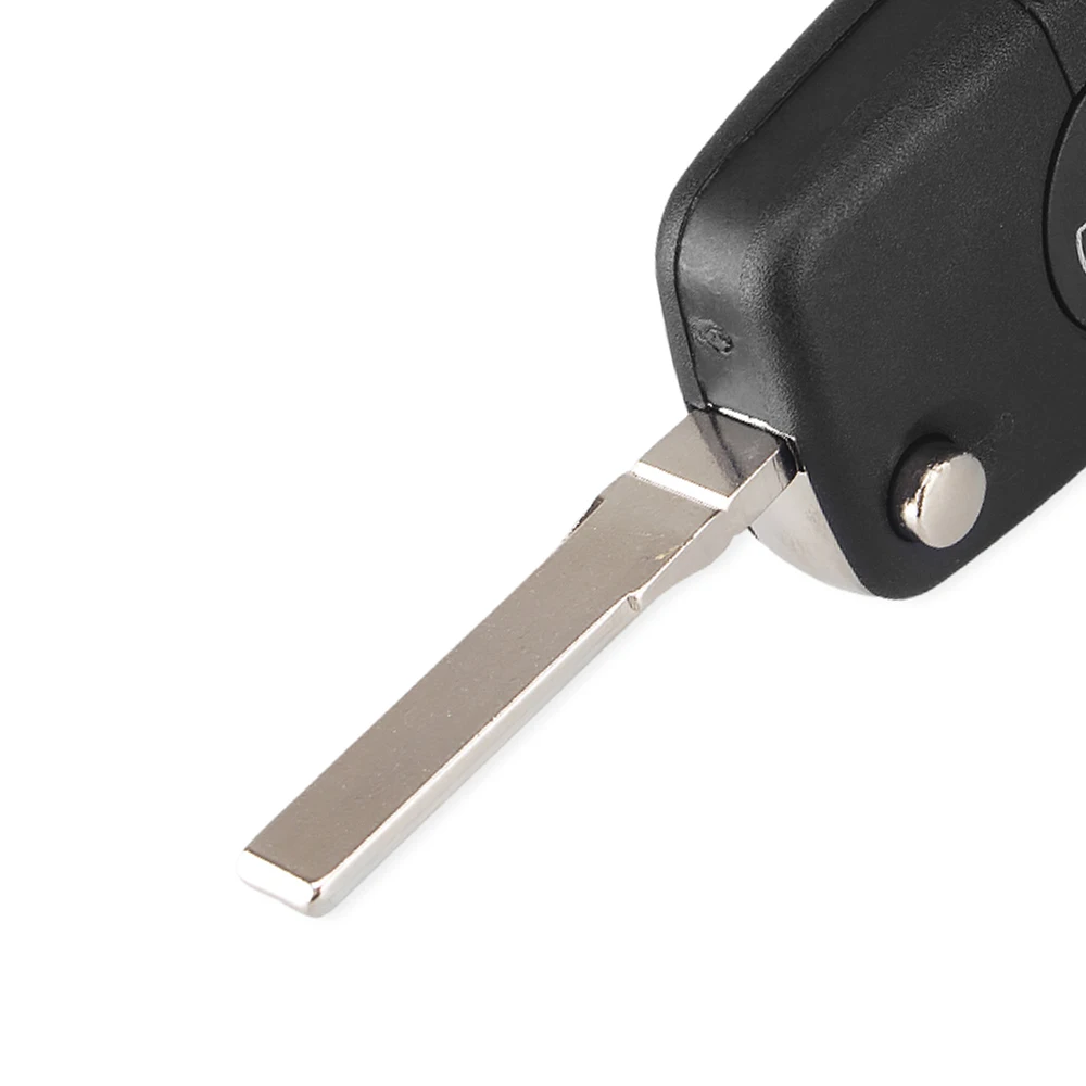 Флип-чехол KEYYOU с 3 кнопками флип-чехол для Audi A2 A3 A4 A6 A8 TT Quattro со сменным лезвием CR2032
