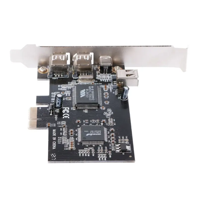 pci e 1x ieee 1394a 4 порта 3 1 адаптер карты firewire 6 4 pi