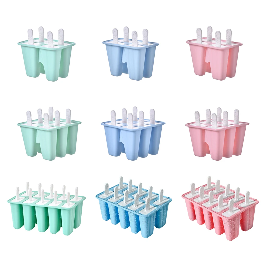 

Kitchen DIY Ice Mold sicle Maker Tray Pan Frozen Ice Cream Mould