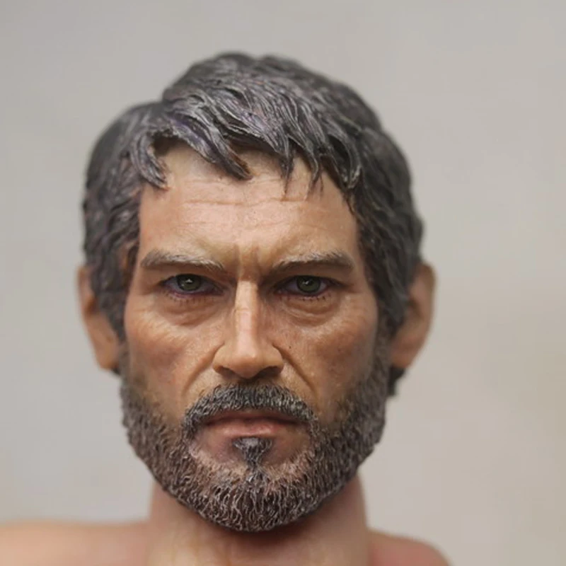 

1/6 Scale The Last of Us TLOU Joel Head Sculpt for Hot Toys Figure Body
