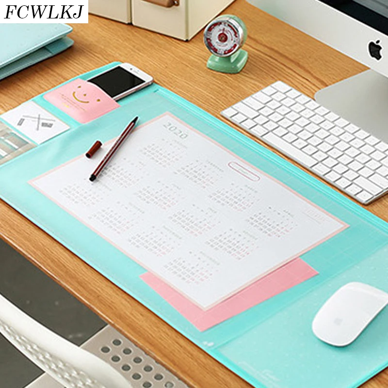 

2021 New Product Multifunctional Oversized Computer Desk Pad Mouse Pad Storage Bag Student Writing Board Office Storage Desk Mat