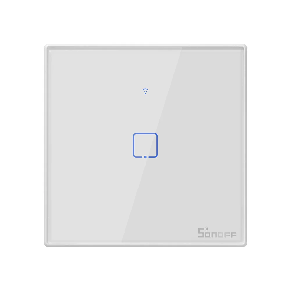 Сенсорный настенный выключатель SONOFF T2/T3 EU/UK TX 1/2/3 Gang Smart Wifi Home 433 RF/Voice/APP Control |