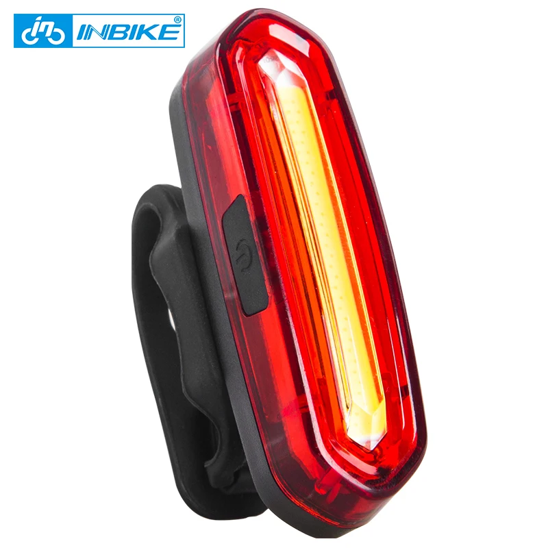 

INBIKE Bike Light Bicycle Taillight Bike Accessories bisiklet aksesuar Waterproof Riding Rear light Led USB Chargeable MTB Bike