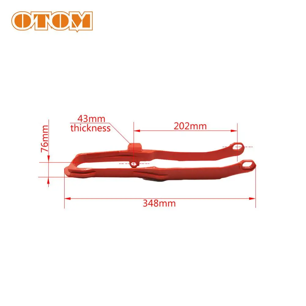 OTOM направляющая для цепи мотоцикла маятник HONDA CRF250R 2014-2018 CRF450R 2013-18 внедорожный