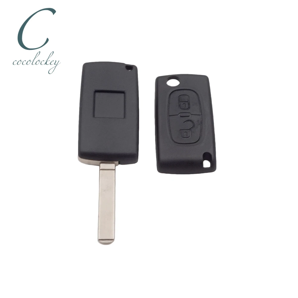 Cocolockey чехол для ключа дистанционного управления Fiat Scudo 2 кнопки Складной Корпус