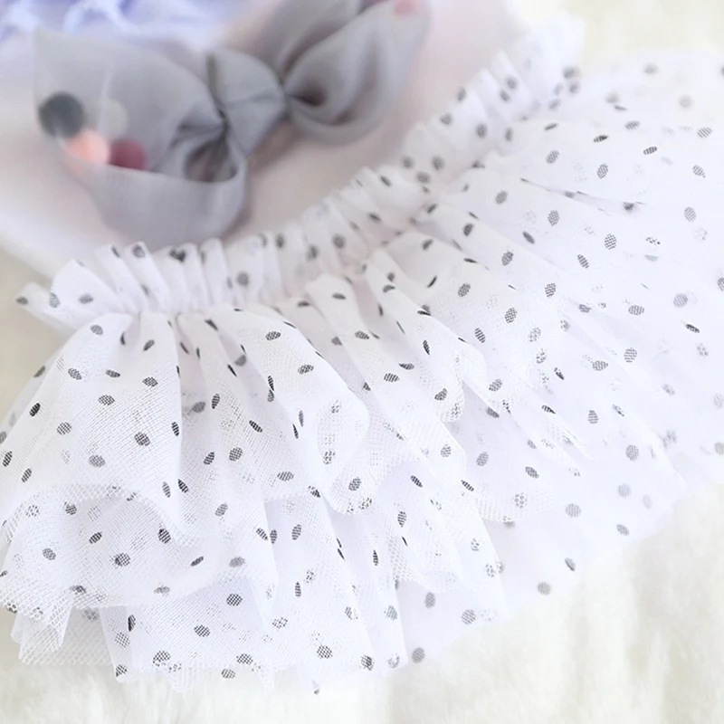 Милая одежда для домашних животных Сезон весна лето Хлопковое платье Белое