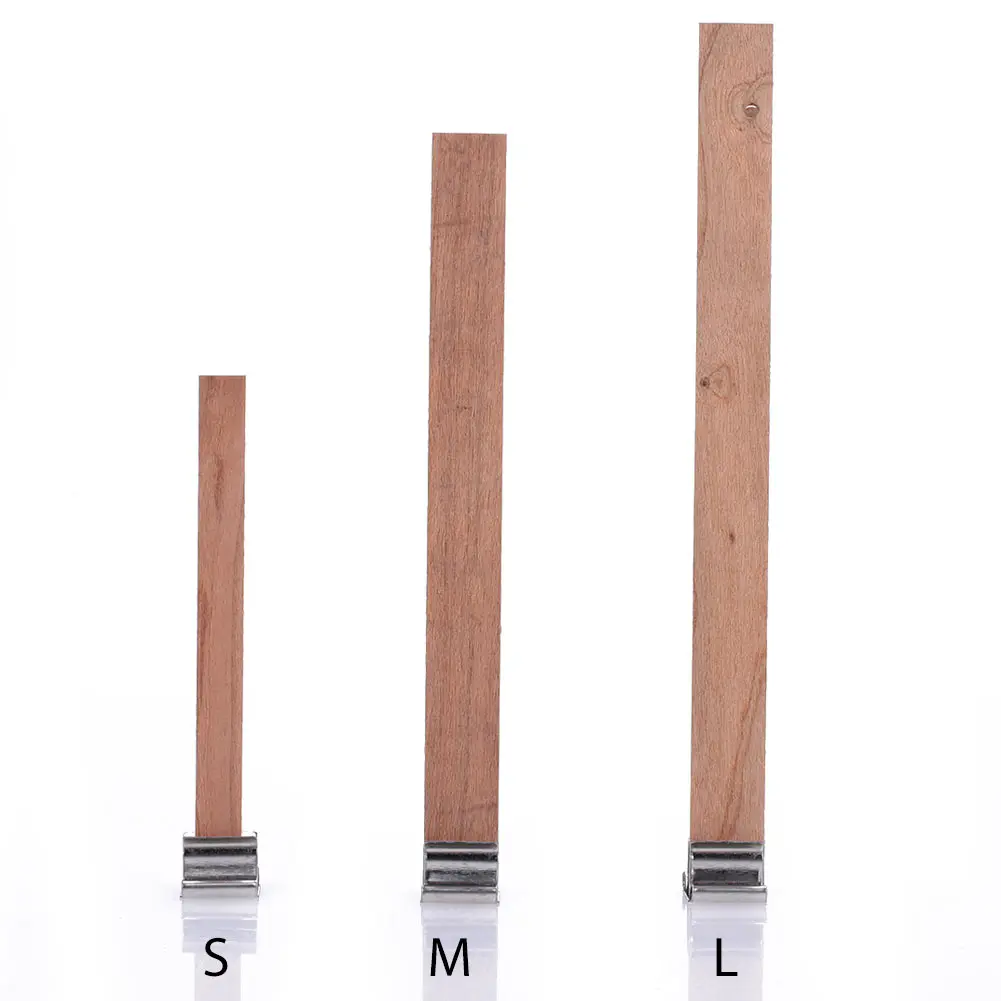 Лампы в форме свечи Фитили 10 шт./компл. DIY Вощеная сердцевина из хлопчатобумажной