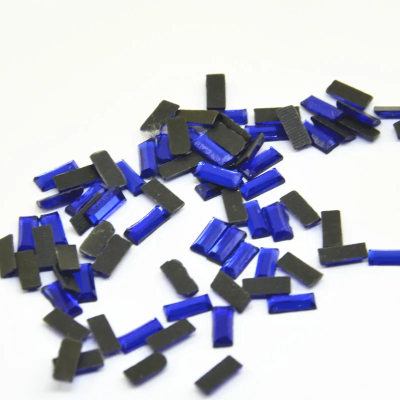 Сделай Сам прямоугольник горячей фиксации стеклянные стразы стекло для