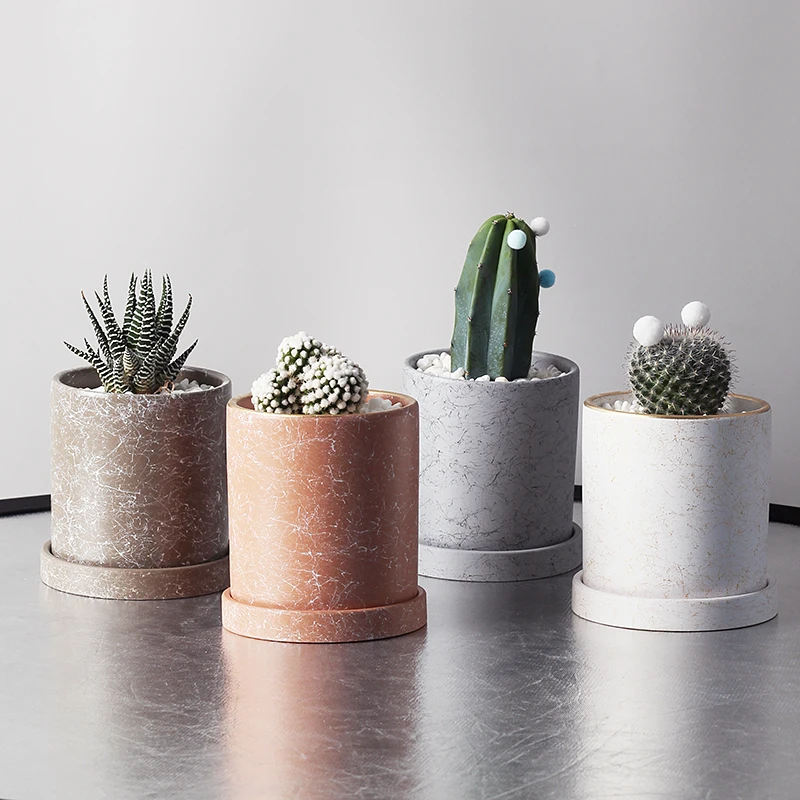 

Wiredrawing bonsai pot ceramic sukulenty pots for plants Balcony maceteros decorativos terraza y jardin flowerpot flower garden