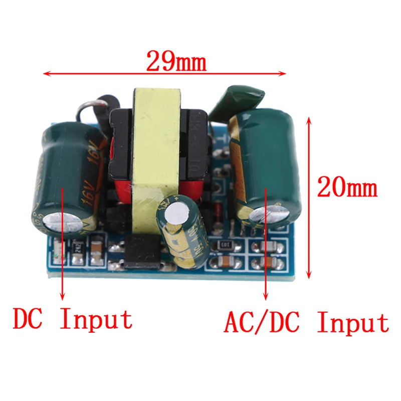 110V/220V To 3.3V 700mA 2.3W AC-DC Power Supply Converter Step Down Module | Обустройство дома